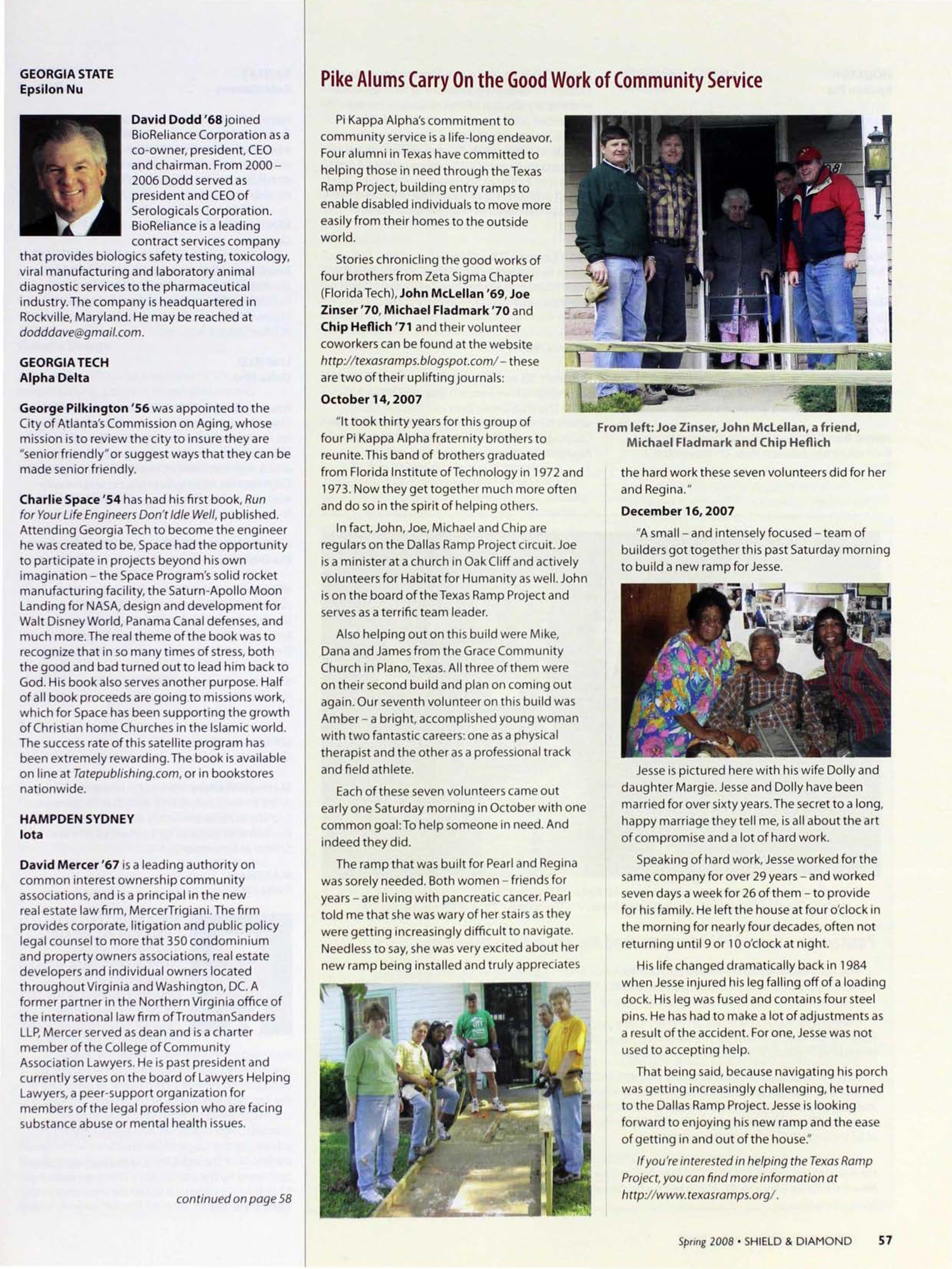 Pike Alums Carry On The Good Work Of Community Service